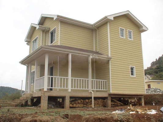 Portable Prefabricated Luxury steel structure modern design hotel light weight gauge steel frame light steel villa house