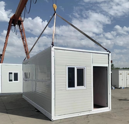 Two bedrooms one bathroom luxury 20 40ft prefab folding container homes for sale Prefab HousesFor Labor Camp