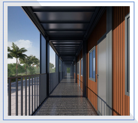 Prefab Container House Camp house for Australia Local Temperature