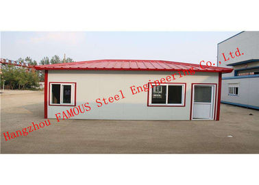 Light Duty 40ft Prefab Container House For Temporary Accommodation With Painted Surface