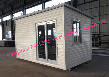Light Duty 40ft Prefab Container House For Temporary Accommodation With Painted Surface