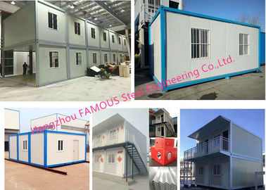 Wind Resistant And Anti-seismic Modular Container Homes With Quick Frames Design