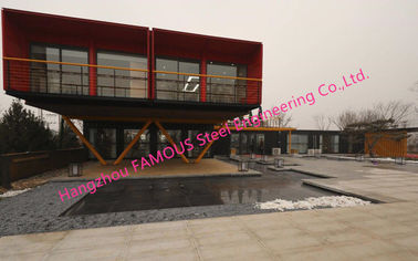 Box Shipping Container House For Commercial Use Expandable Container Buildings Inexpensive Solution