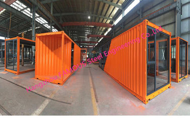 Box Shipping Container House For Commercial Use Expandable Container Buildings Inexpensive Solution