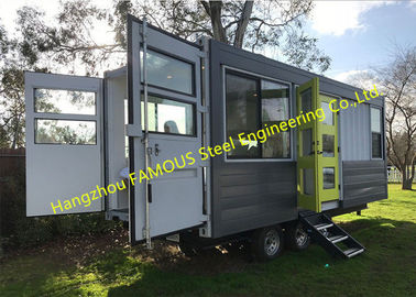 Modern Design Shipping Container House On Wheels Tiny Container Home With AUS/NZ Approved