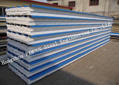Fireproof EPS Sandwich Panel For Steel Building Wall Roof Cladding