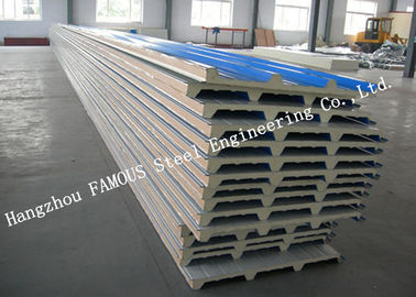 PU Sandwich Panels Refrigerated Cold Room Panel Used In Poultry Slaughter to Keep Vegetable Fresh