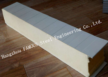 High Airtightness Seafood Commercial Walk In Freezer Insulated Panels PU Sandwich Panels Width 960mm