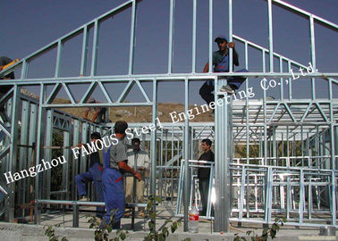 Pre-engineered Stabl Structure Light Steel Villa with Glass Curtain Wall for Showroom