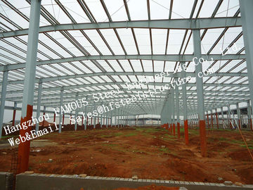 Steel Framelight Pre-Engineered Building Dimension Customized For Workshop