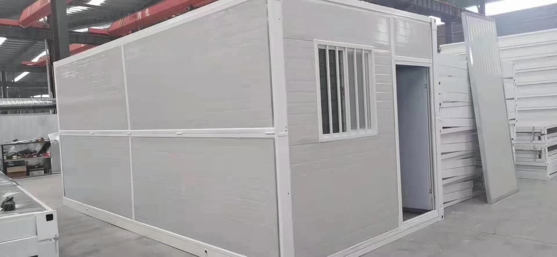 Two bedrooms one bathroom luxury 20 40ft prefab folding container homes for sale Prefab HousesFor Labor Camp
