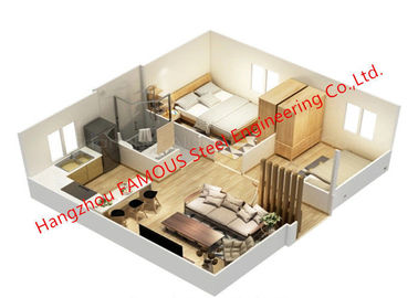 Standard Luxury Folding Integrated House Fast Assembly Expandable Container House For Sale