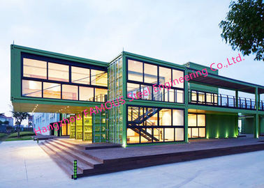 Box Shipping Container House For Commercial Use Expandable Container Buildings Inexpensive Solution