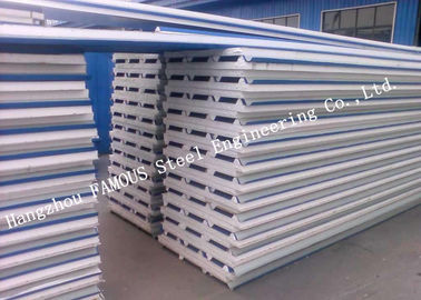 Corrugated 950mm Lightweight Steel Sheet EPS Sandwich Panels for Warehouse Roof Panel