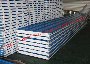 Fireproof EPS Sandwich Panel For Steel Building Wall Roof Cladding
